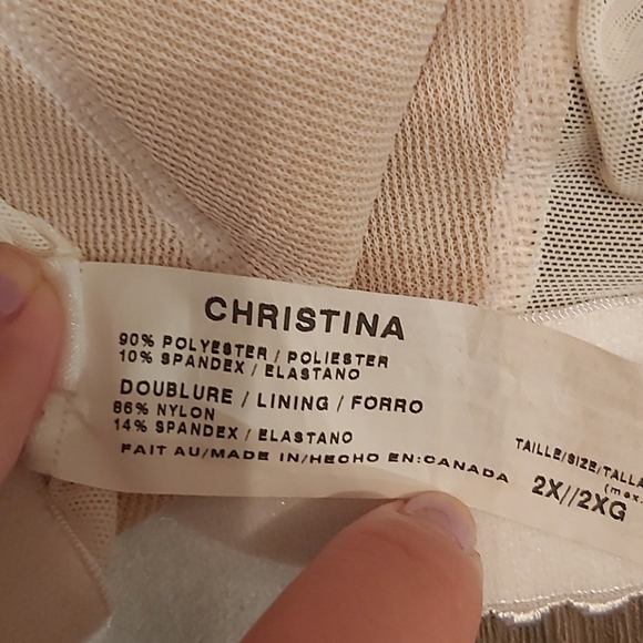 Christina Swimwear Tankini Top - Picture 7 of 8